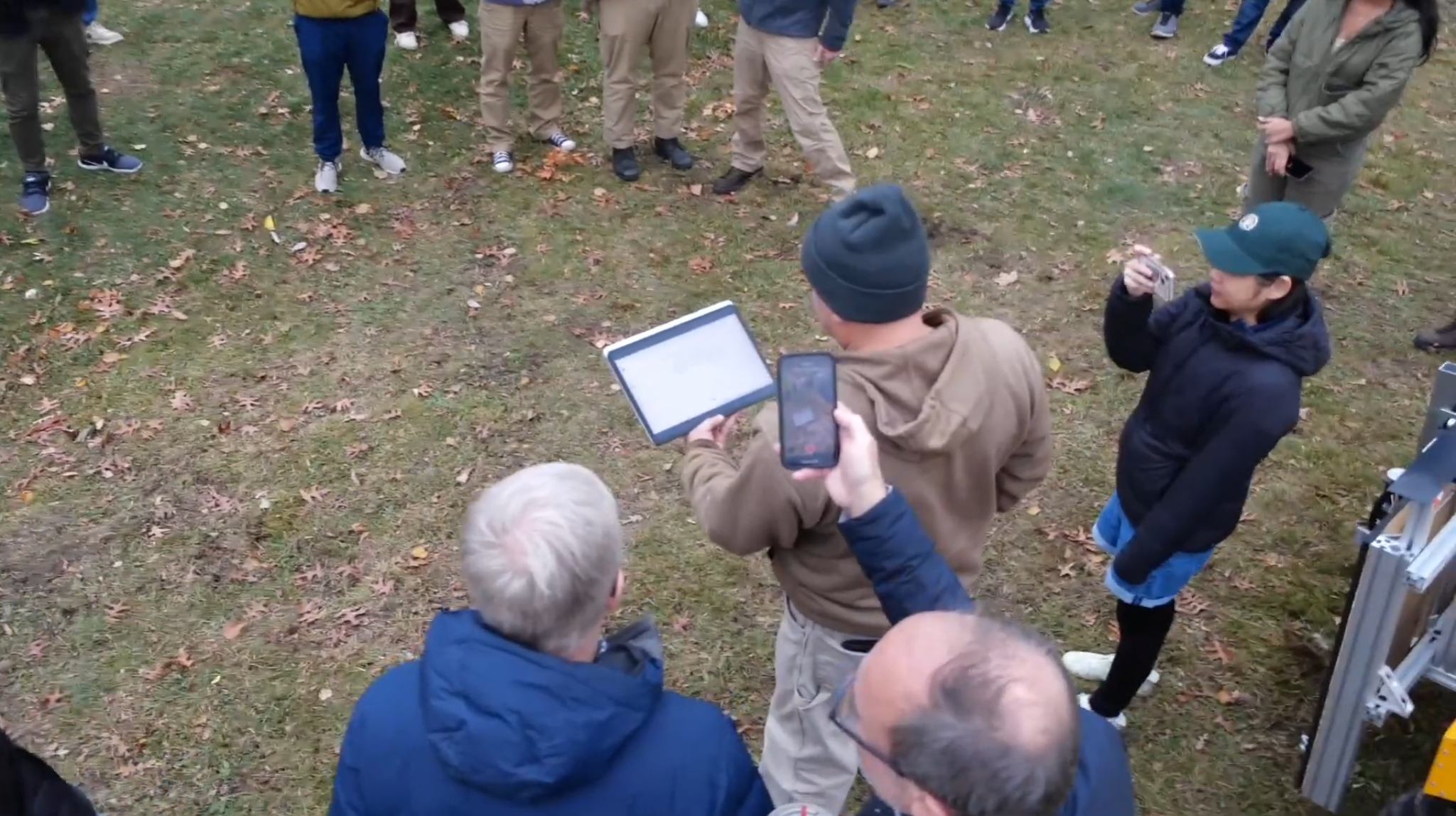 Canopy's design was informed and validated by real foresters. Here, a forester from the Pennsylvania Bureau of Forestry-- who had zero prior robotics experience-- painted and uploaded a reforestation plan to the robot in minutes as part of a public deployment.