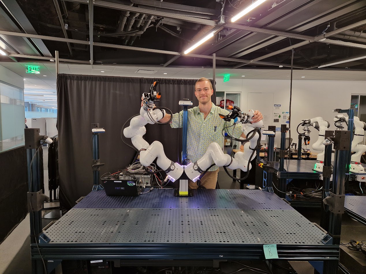 With the arms at RAI